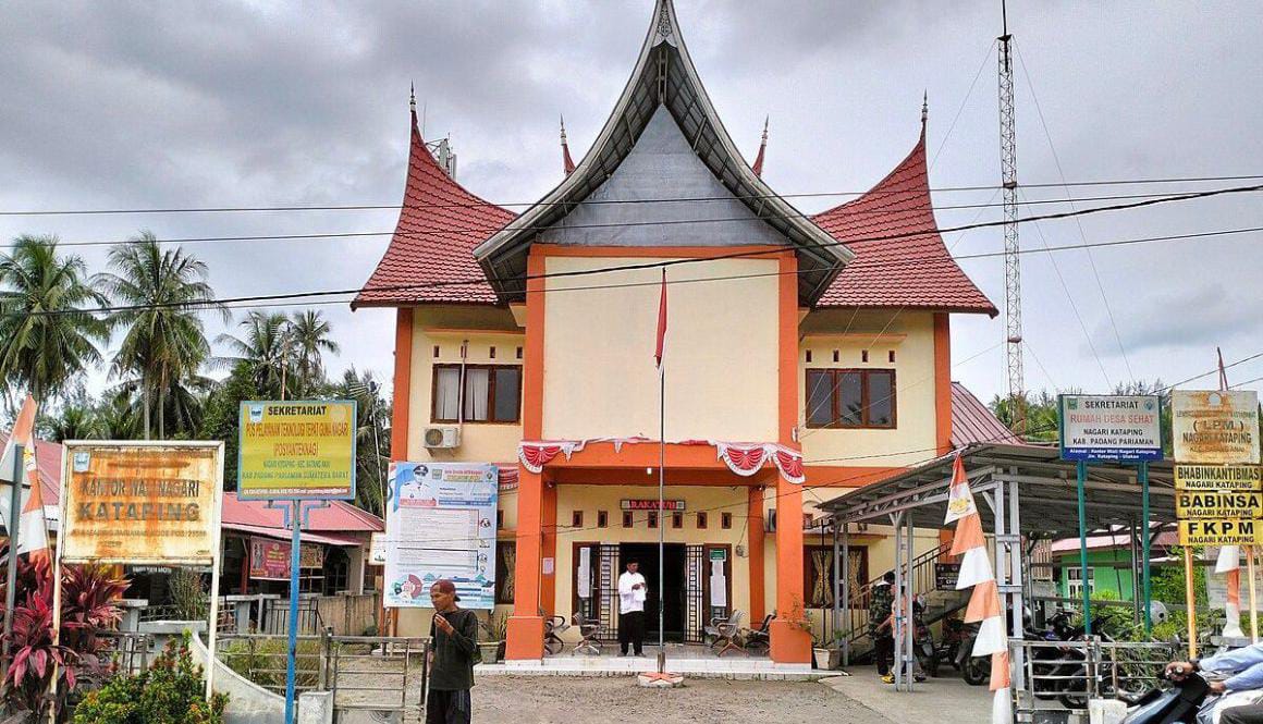 Nagari Katapiang, Gerbang Udara Sumatera Barat